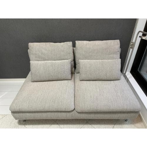 ソーデルハムン3人掛けコンパクトソファセクション グレー