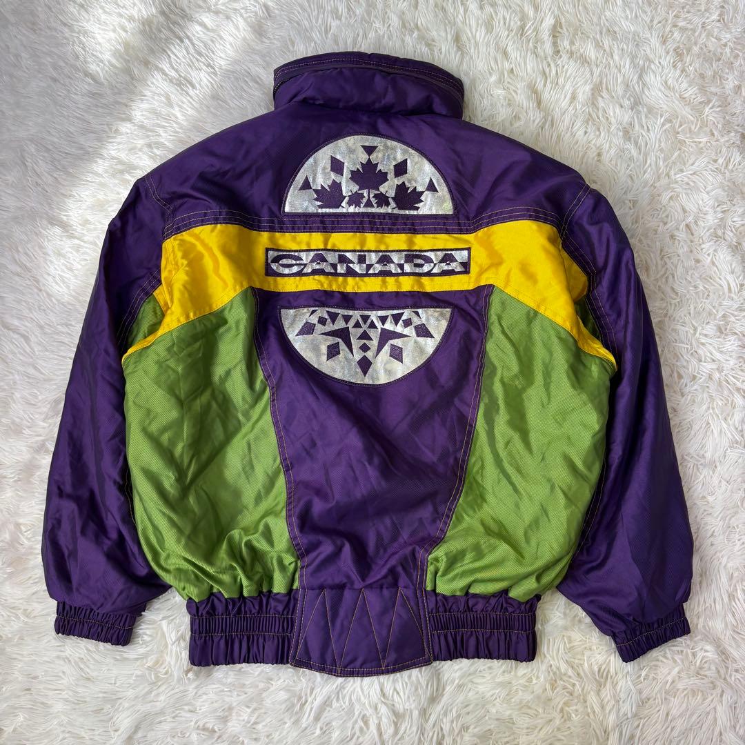 90s超希少✨デサント✨Y2Kカナダスキーチームウェアセットアップarchive