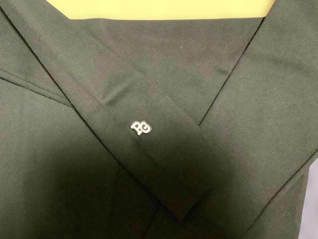 PEARLY GATES 光栓34レオパード柄セーター6/XL 黒 新品タグ付き