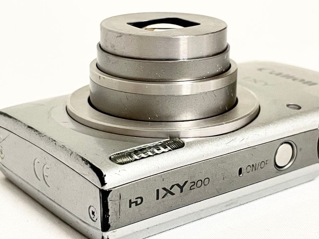 【完動品】　Canon IXY 200 HD シルバー　動作確認済