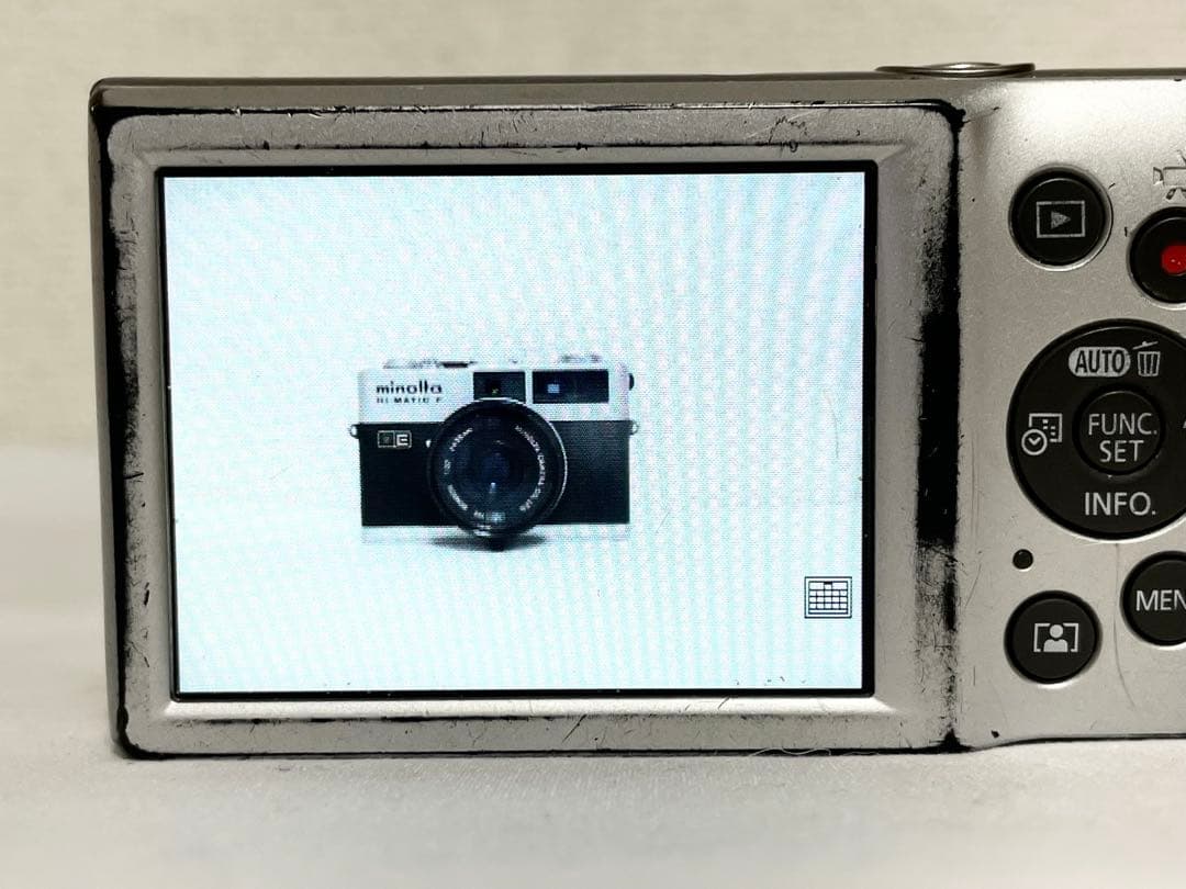 【完動品】　Canon IXY 200 HD シルバー　動作確認済