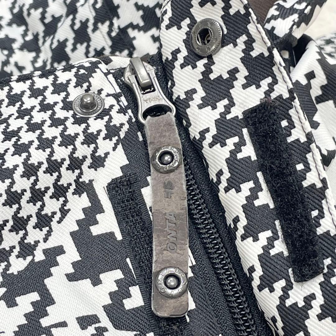 ポンタペス　スノボウェア　スキーウェア　つなぎ　千鳥格子　総柄　Y2K（9944