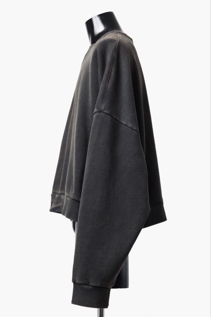 BOX CREW / WASHED BLACK L 【男女兼用】