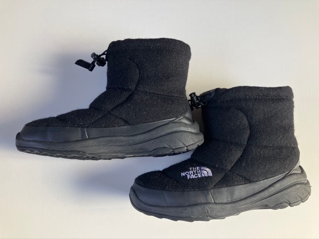 ザノースフェイス NF51592 ヌプシ ブーティーブーツ ウール 黒