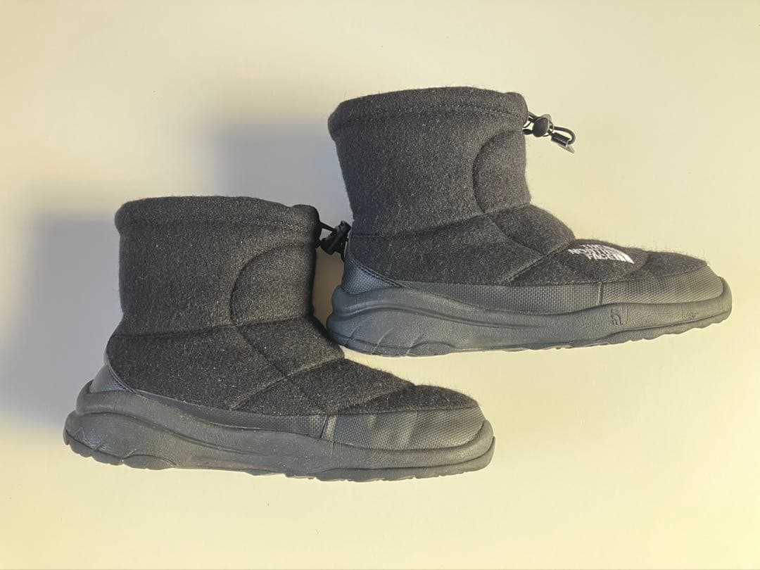 ザノースフェイス NF51592 ヌプシ ブーティーブーツ ウール 黒