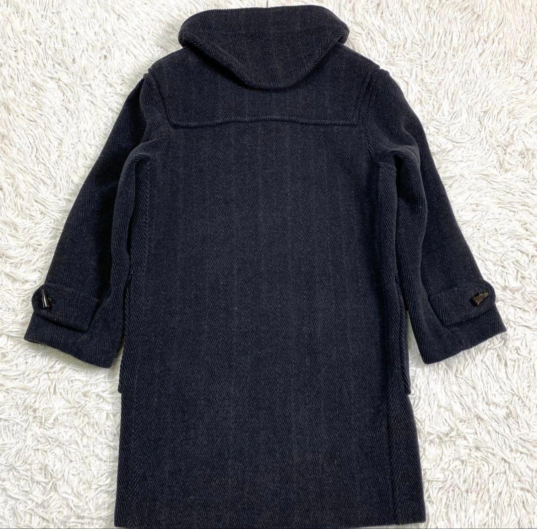 美品✨英国製 ヘリンボーン グローバーオール ロングダッフルコート XL相当