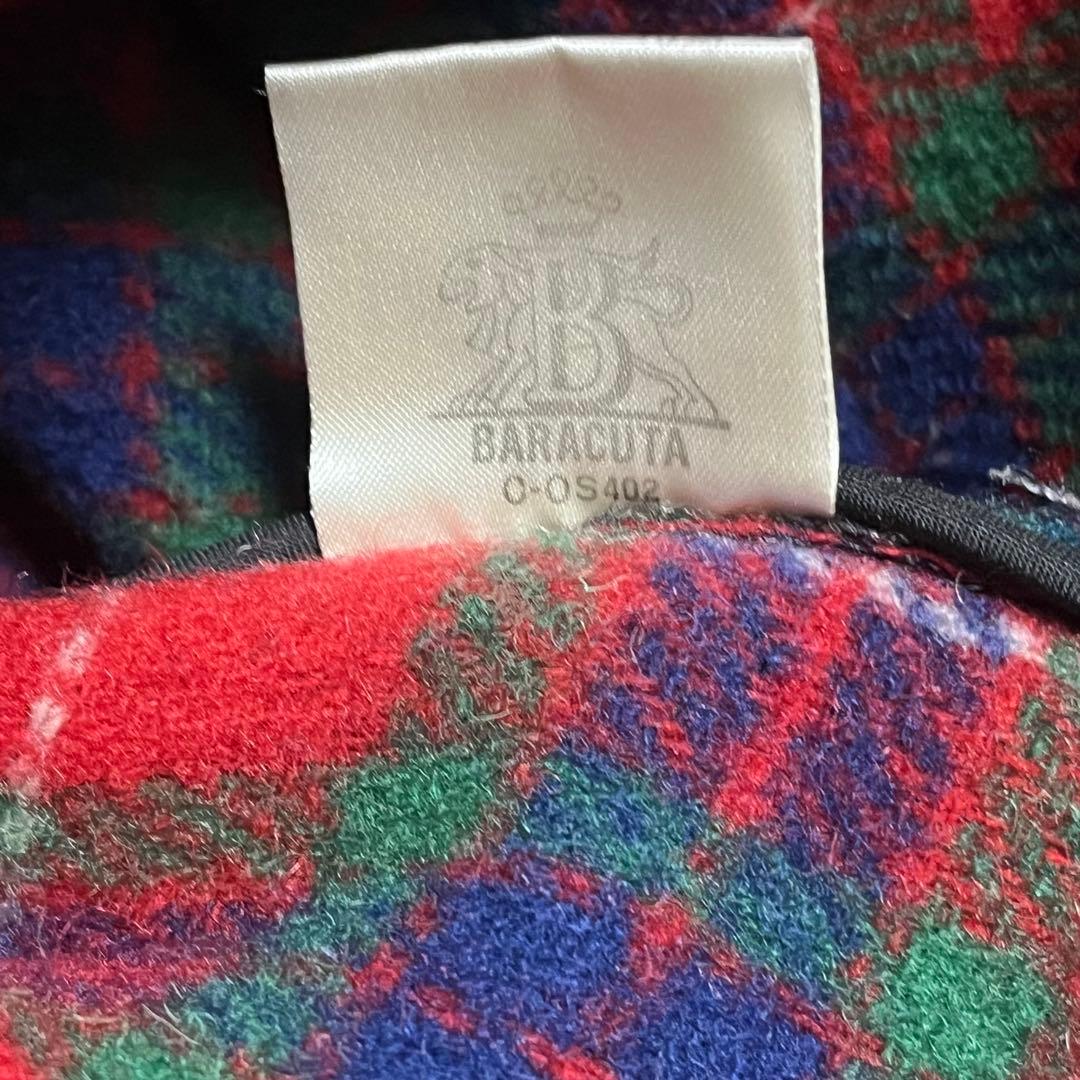 BARACUTA / メンズ ダッフルコート グレー L相当 a-489