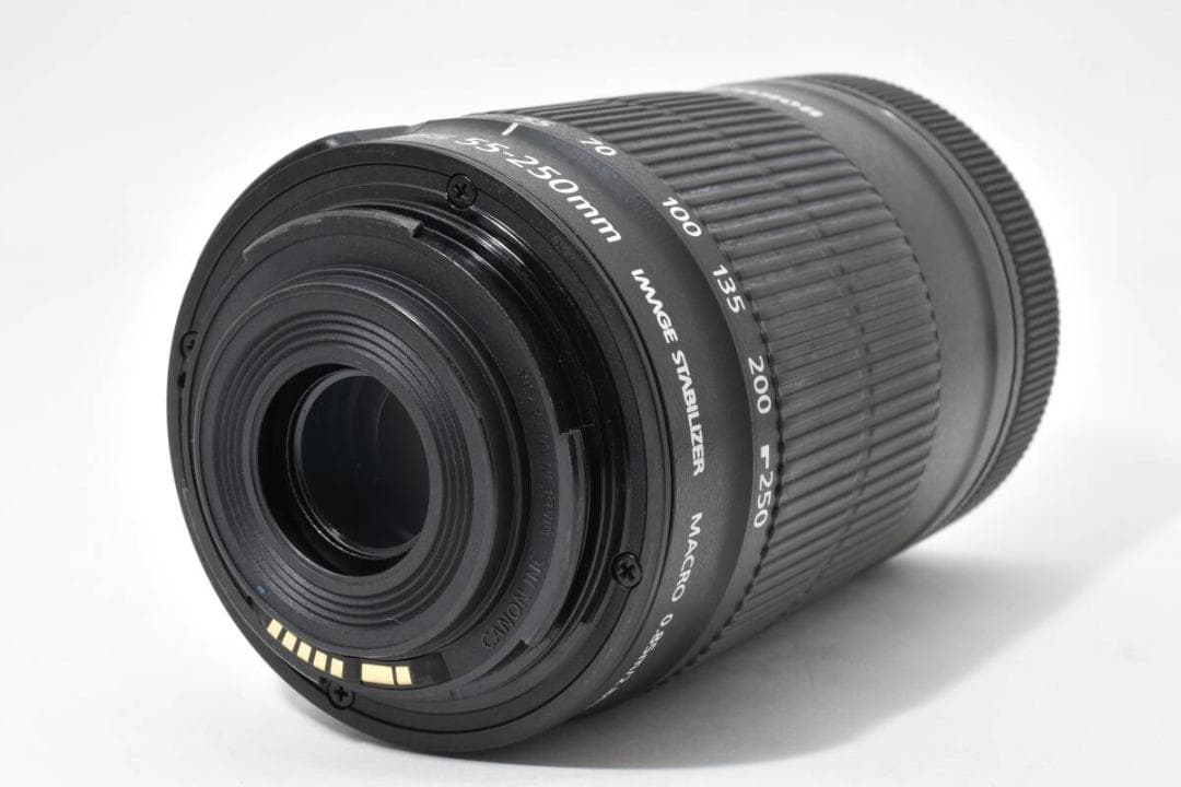 【実用美品】Canon EF-S 55-250mm F4-5.6 IS STM