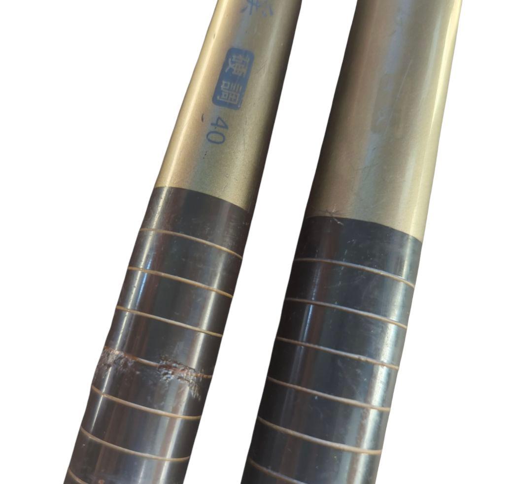 シマノ SHIMANO 刀渓 渓流竿 2本セット 竿袋付 現状品