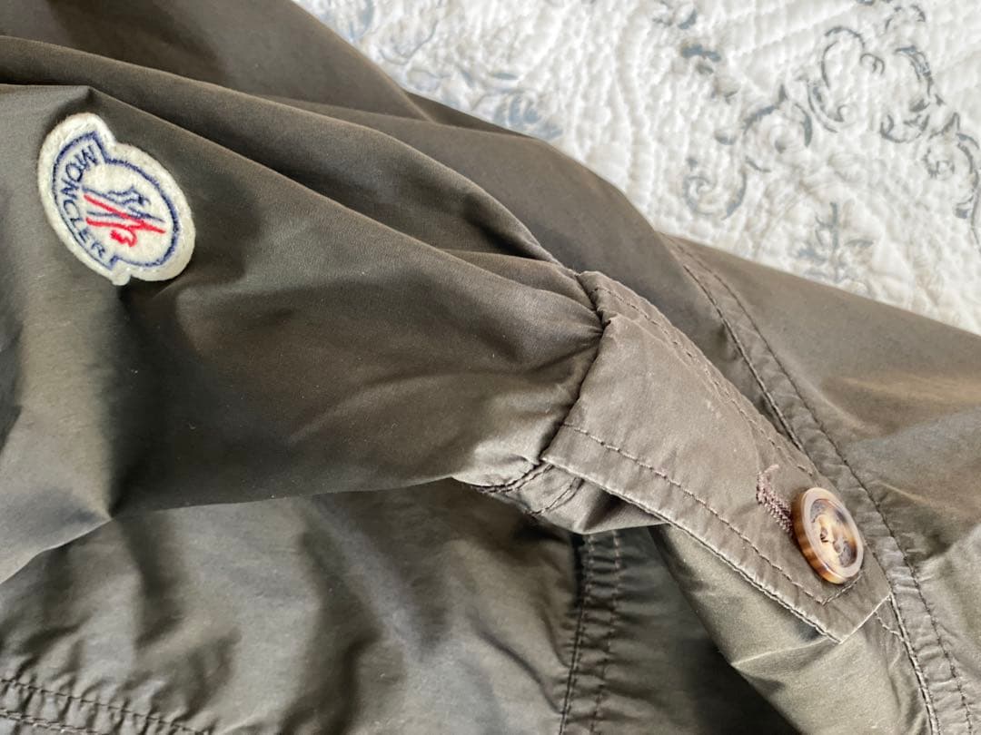 モンクレール MONCLER ナイロンジャケット 0 カーキ やや難あり