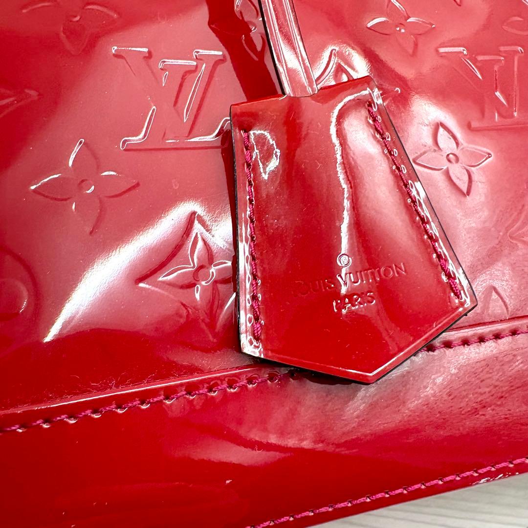 【美品】Louis Vuitton ヴェルニ　アルマ　ハンドバッグ　トートバッグ