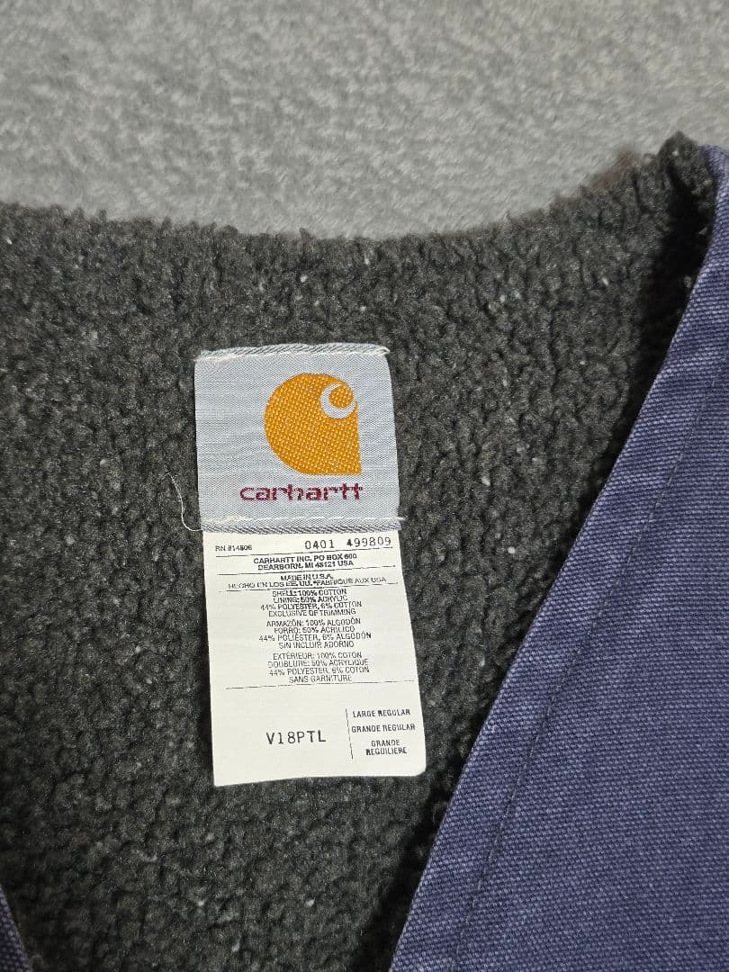 Carhartt ベスト V18 PTL USA デトロイトジャケット
