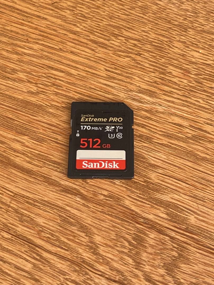 SONY FDR-AX45 おまけ sandisk512GB
