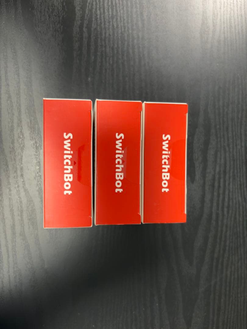 【最安値】Switchbot スイッチボット ボット ブラック ３個セット