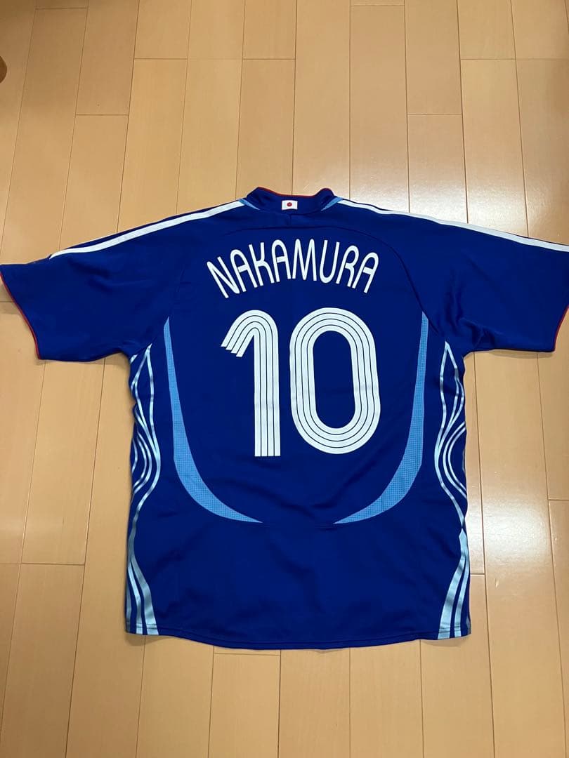 中村俊輔　ユニフォーム　サッカー　日本代表　ワールドカップ　Jリーグ　FIFA