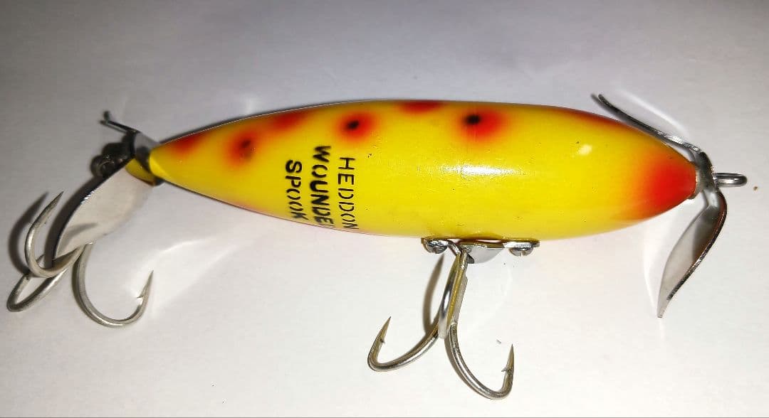 ヒ*★様 オールドルアー へドン ウーンデッドスプーク トップウォータープラグ