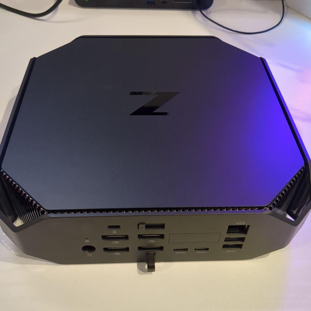 ミニPC HP Z2 mini G3 xeon Nvidia Quadro p620
