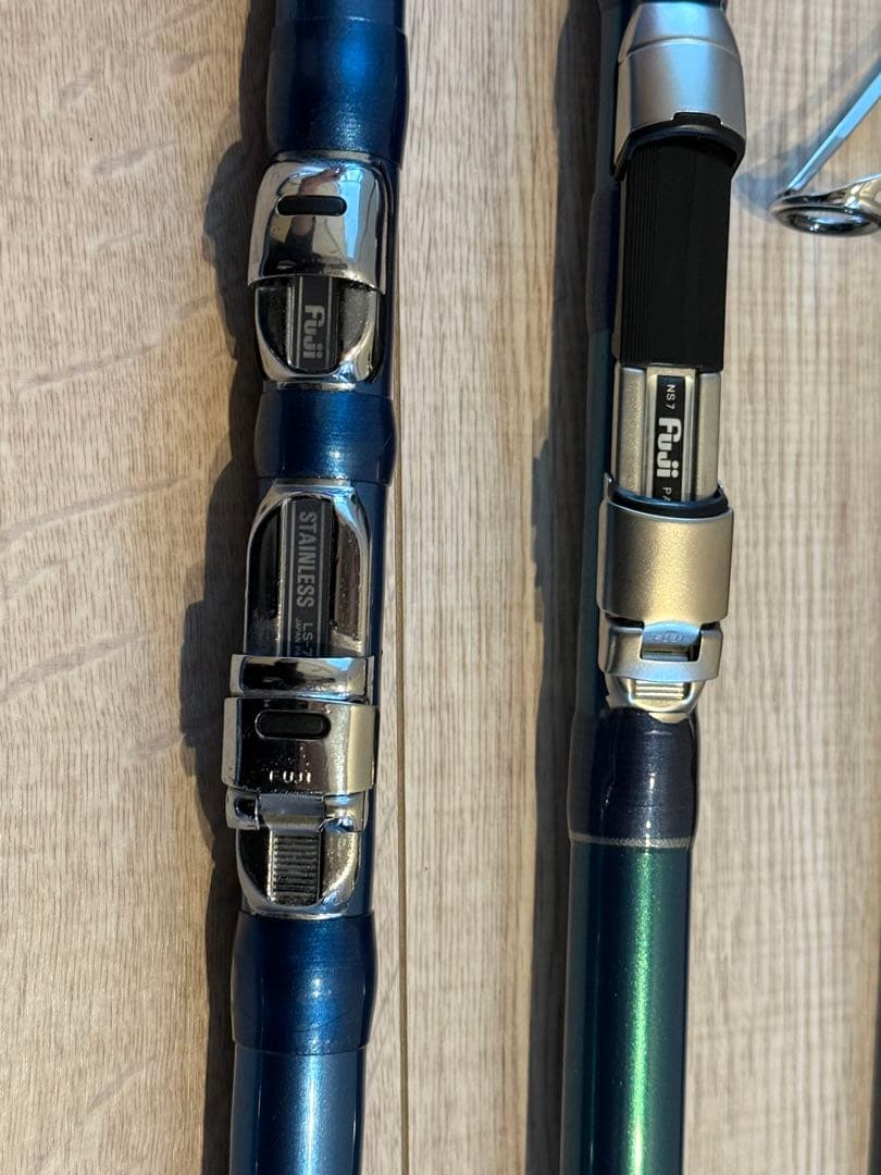 投げ釣り竿　並継