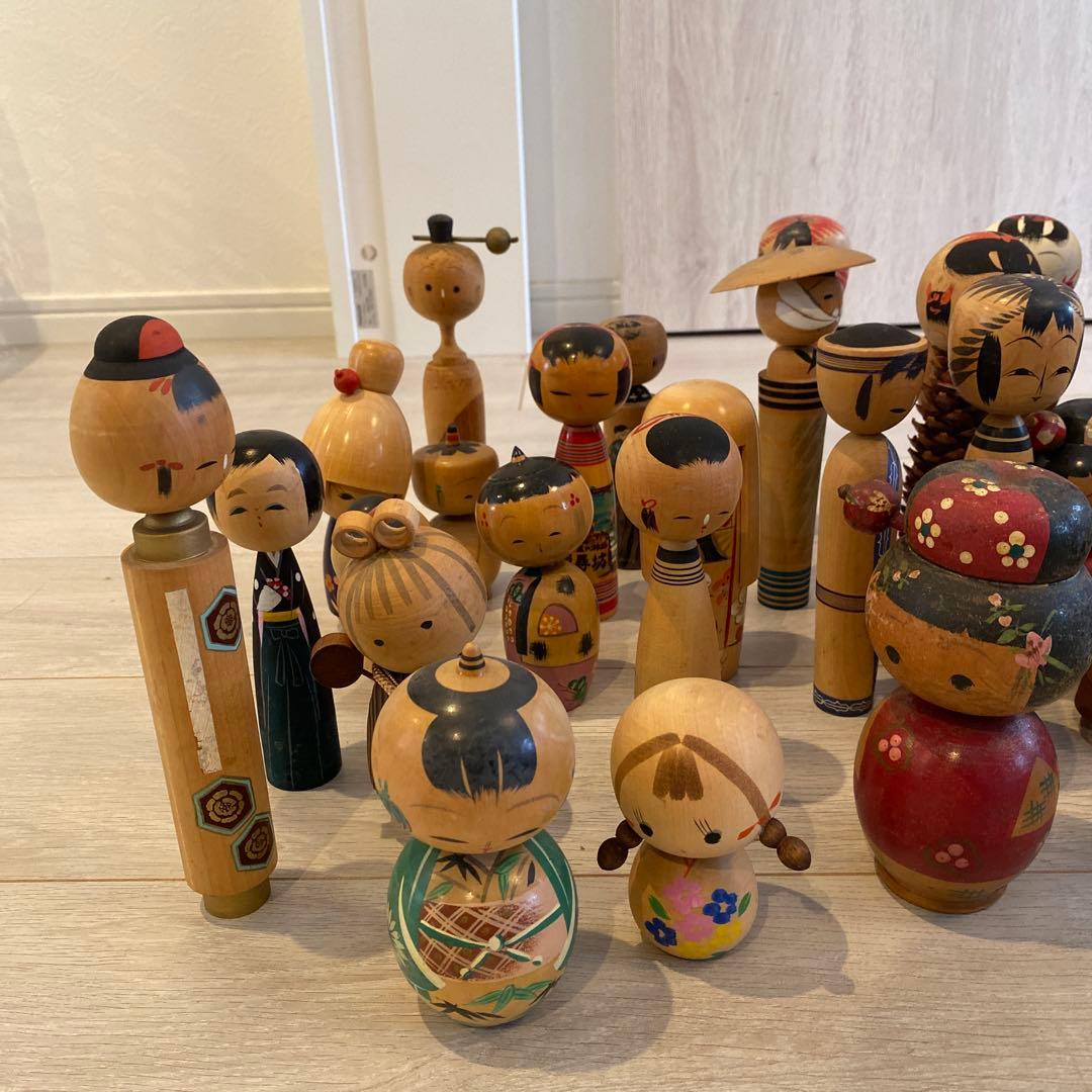 A*y様 木製こけし人形 コレクション