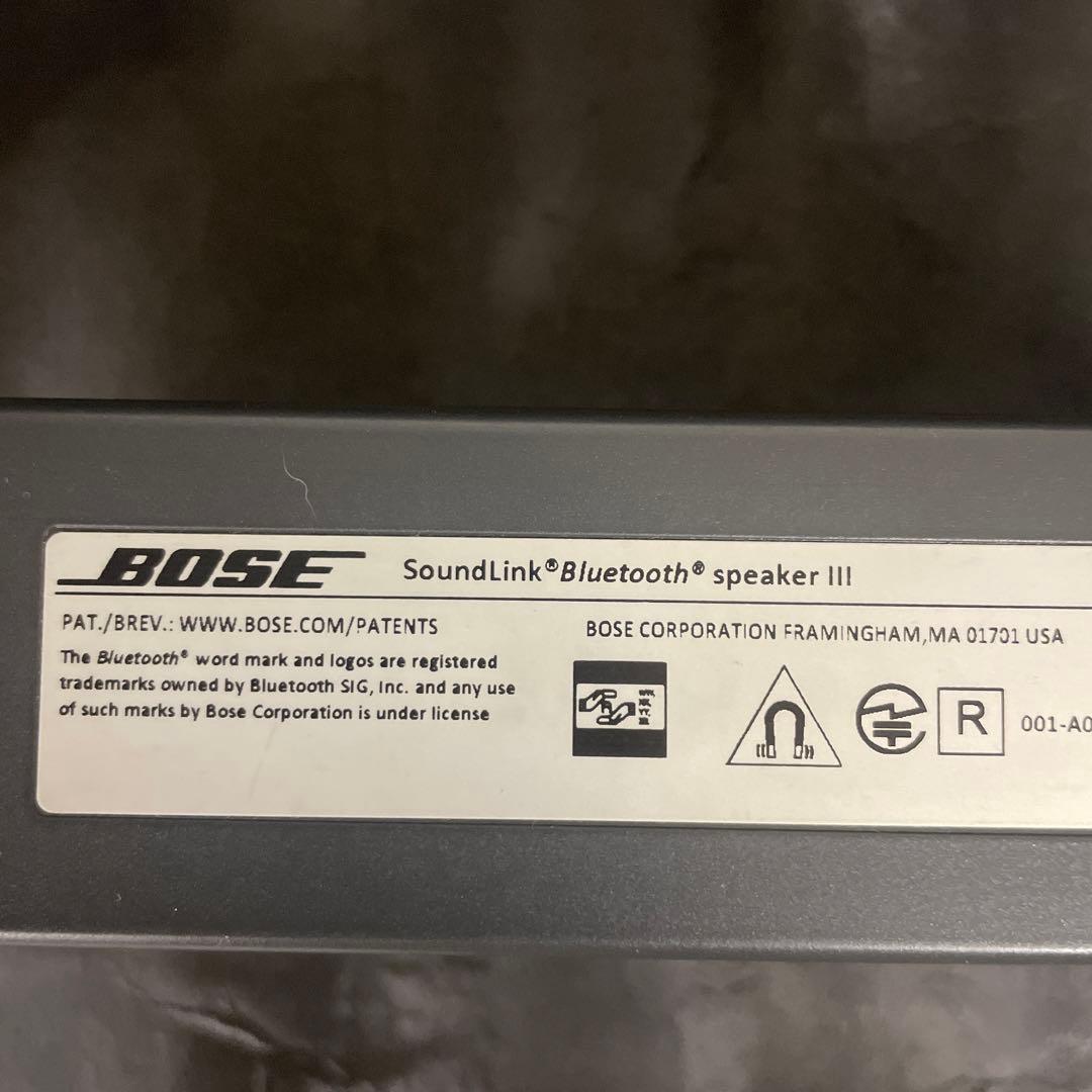 BOSE soundlink Bluetooth speakrⅢ