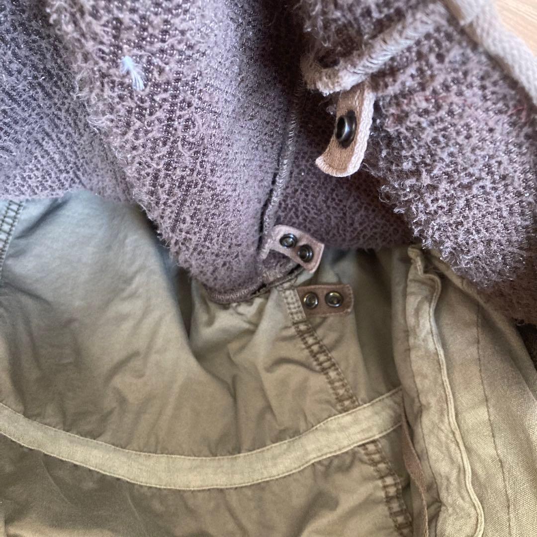 goa ゴア　モッズコート　迷彩　FREEサイズ　レディース　アウター