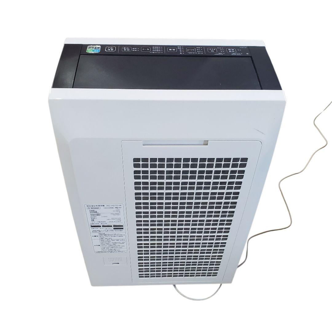 【状態良好】SHARP 加湿空気清浄機 KC-HD70-W 2019年製