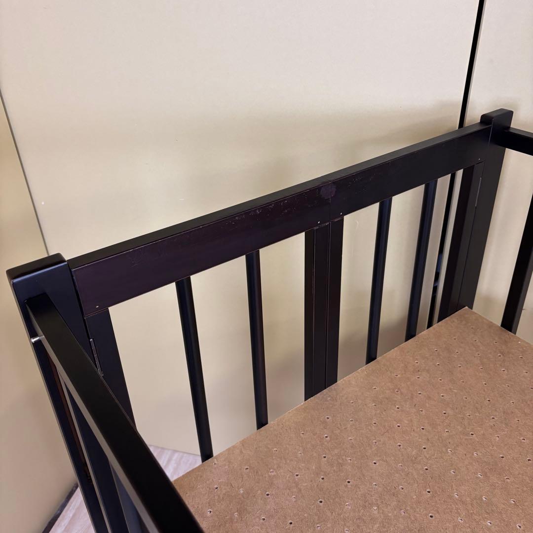 除菌清掃済　日本製　スリーピー　折畳　ワンタッチハイベッド　クール　濃いブラウン