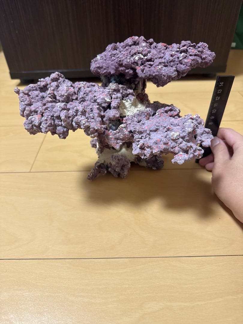 人工ライブロック大型盆栽棚型 約3.0kg（幅30〜35cm）海水水槽レイアウト