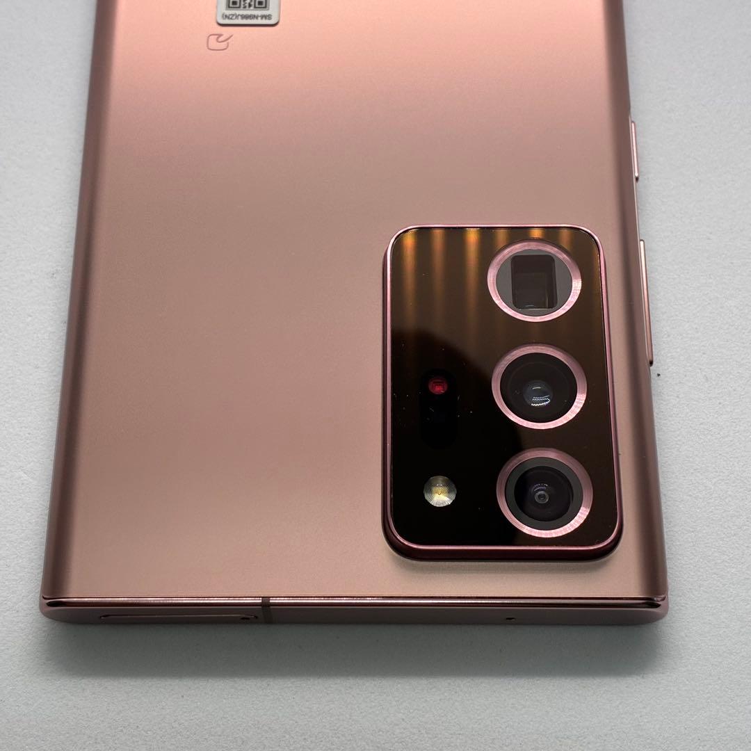 美品 Galaxy note 20 ultra SIMフリー 58872