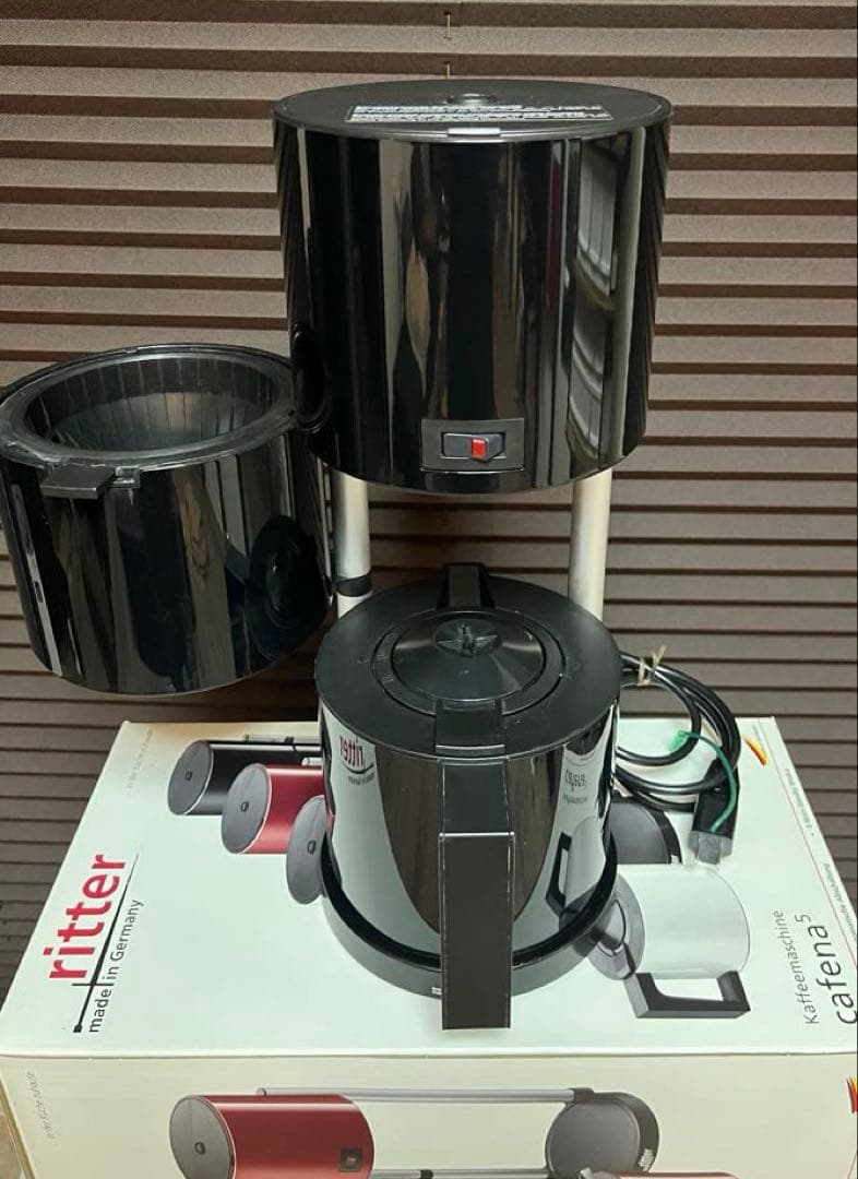 ドイツ製　ritter コーヒーメーカー ブラック