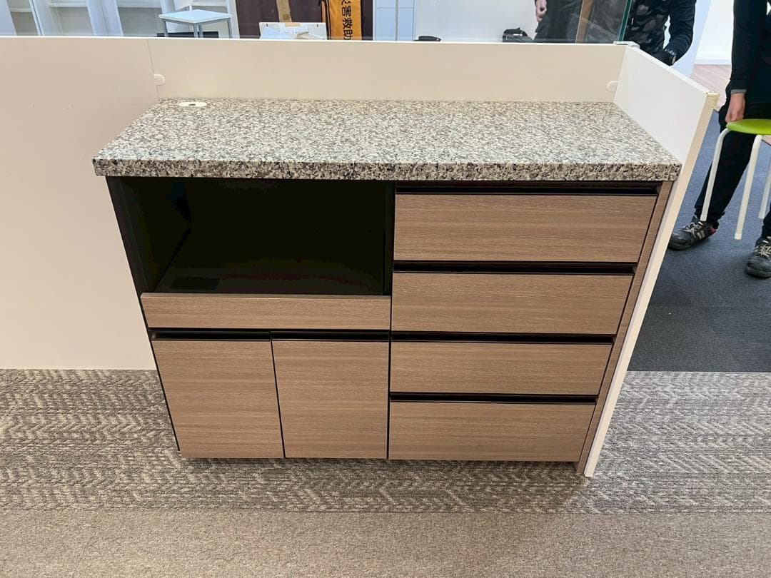 H7916☆展示品☆タカラスタンダード☆食器棚☆レンジボード☆システム収納☆