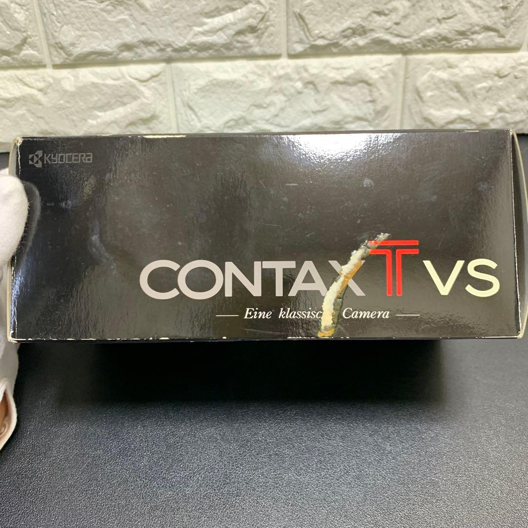 コンタックスCONTAX TVSフィルムカメラ通電確認済　 現状品　動作未確認