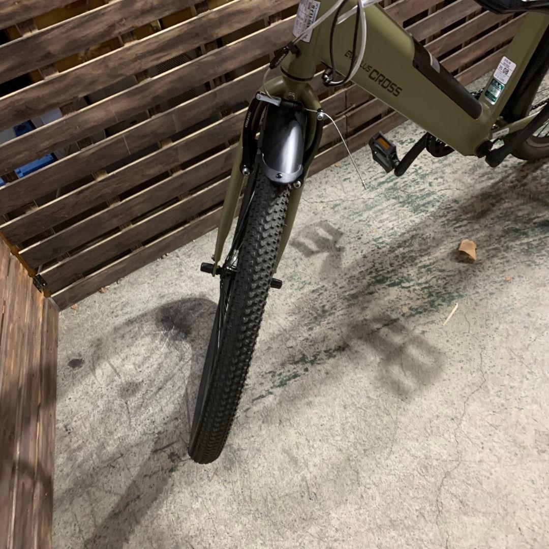 H977\" EVA PLUS CROSS 電動アシストクロスバイク 27インチ