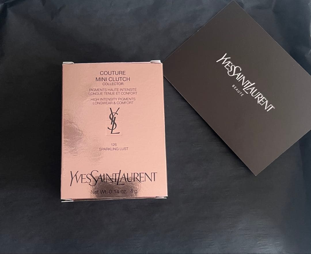 イヴ・サンローラン　限定色 イヴサンローラン クチュールミニクラッチ 126