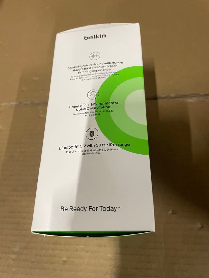 Belkin ワイヤレスヘッドセットAUD005btBLK