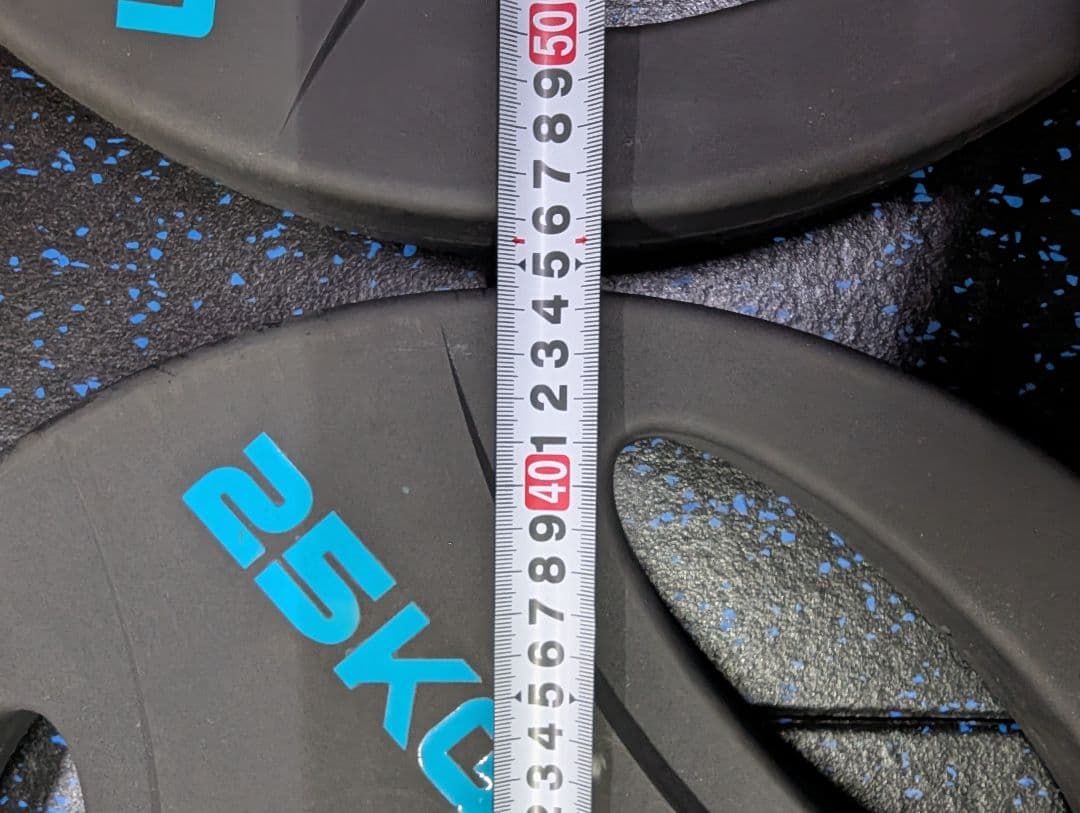 LIVE PRO　ウレタンオリンピックプレート　50mm　25kg　1枚　④