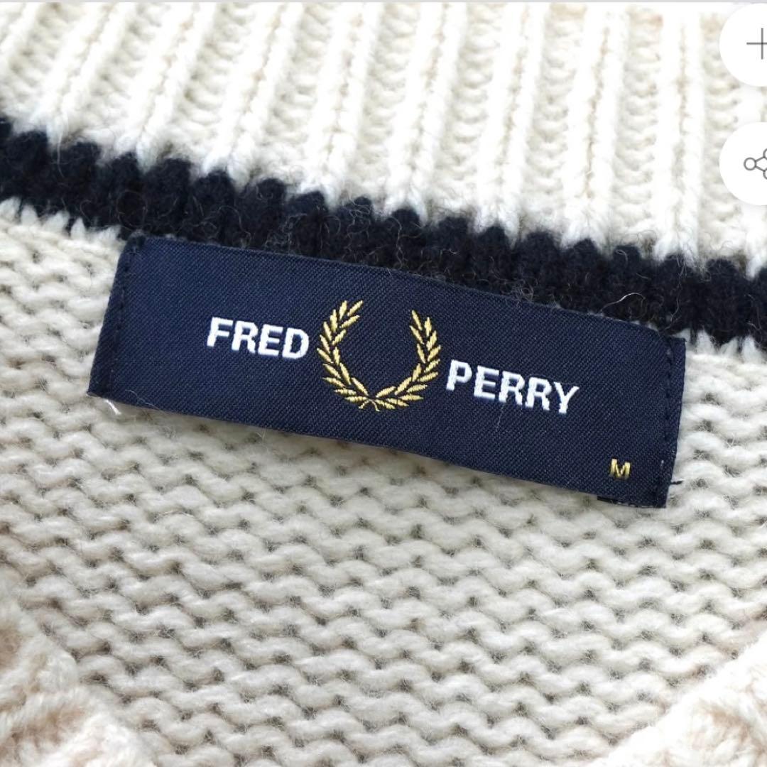フレッドペリー チルデン ニットセーター Mサイズ