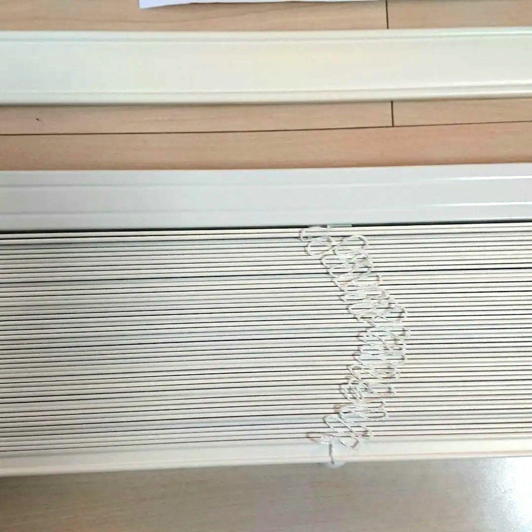 未使用 ウッドブラインド 木製 カーテン【幅130cm】