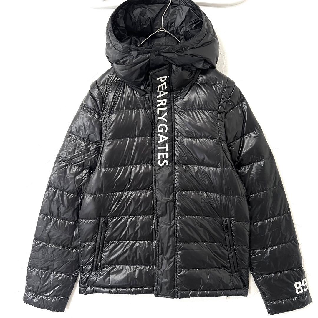 PEARLYGATES パーリーゲイツ　ダウンジャケット　ゴルフ　メンズ　黒　4