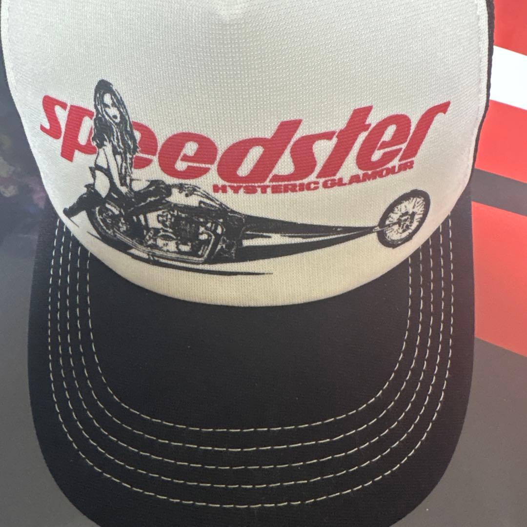 超人気HYSTERIC GLAMOUR speedster トラッカーキャップ