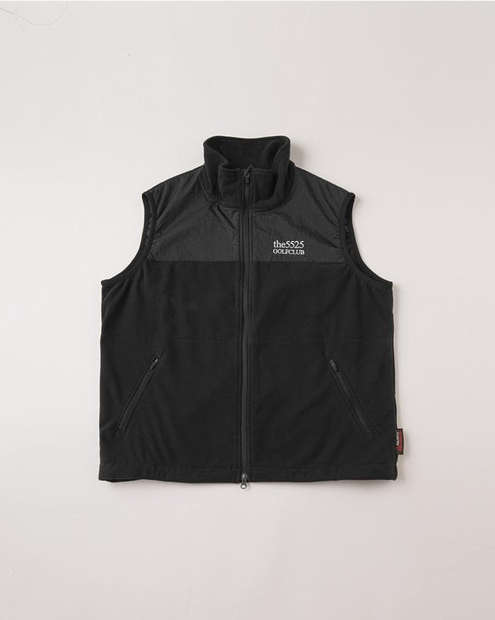 5525　タグ付き　FLEECE VEST　黒