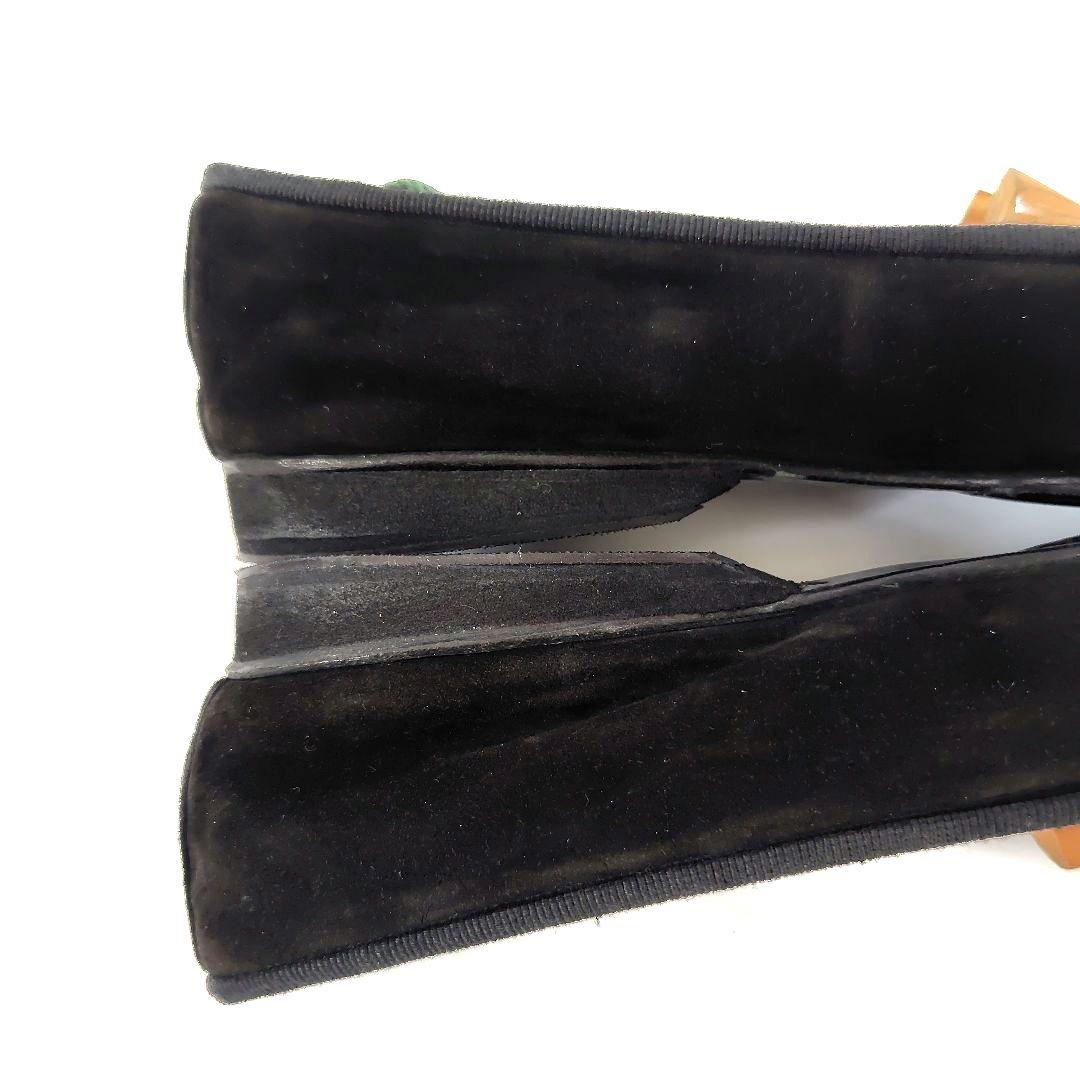 ✨️腕利き職人のリペア済✨️【シャネル】バレリーナ フラットシューズ 黒