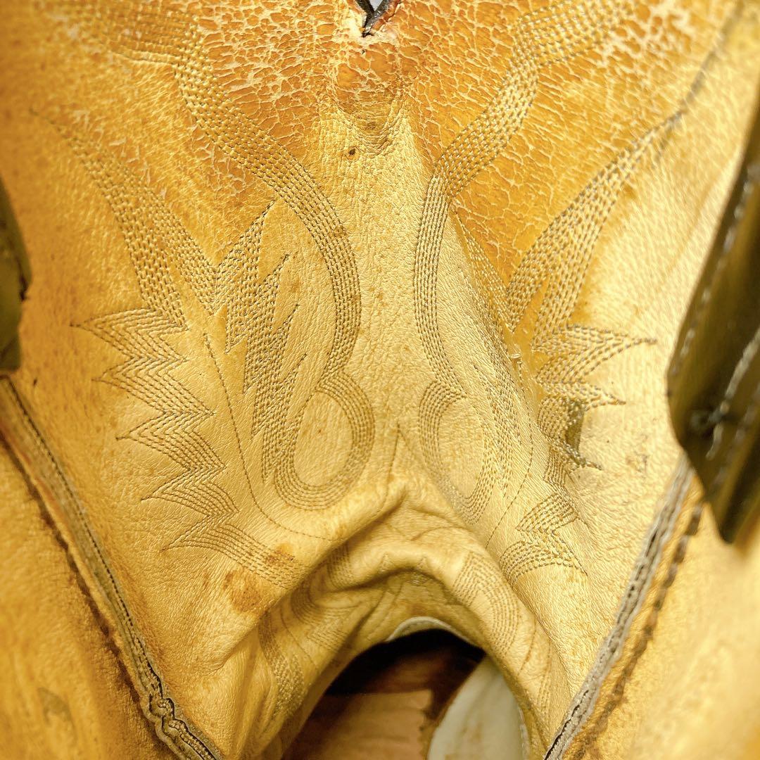 トニーラマ ウエスタンブーツ カウボーイ 10D 本革 USA ブラック 黒