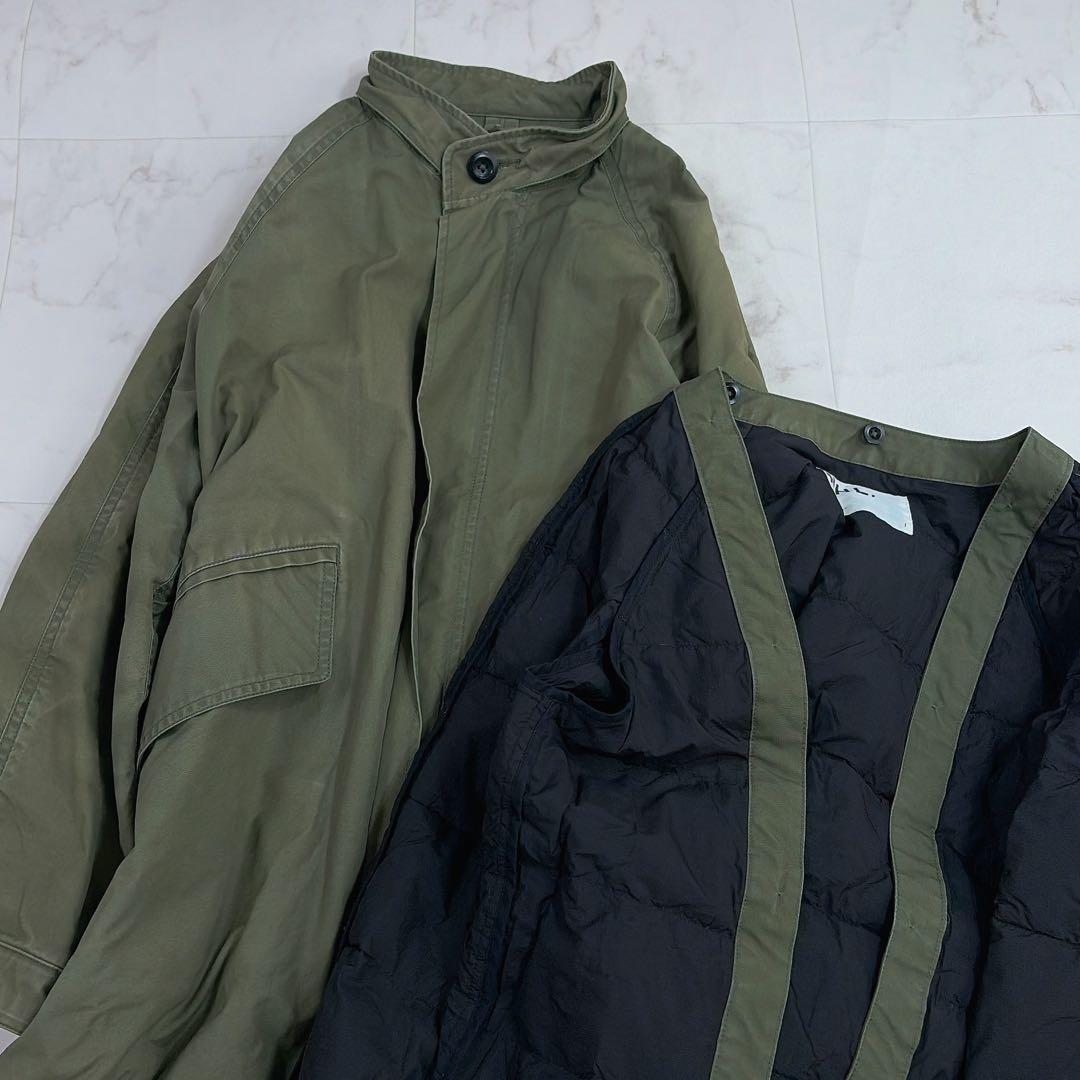 カズ さんMHL 2way ダウンライナー付き ミリタリーコート