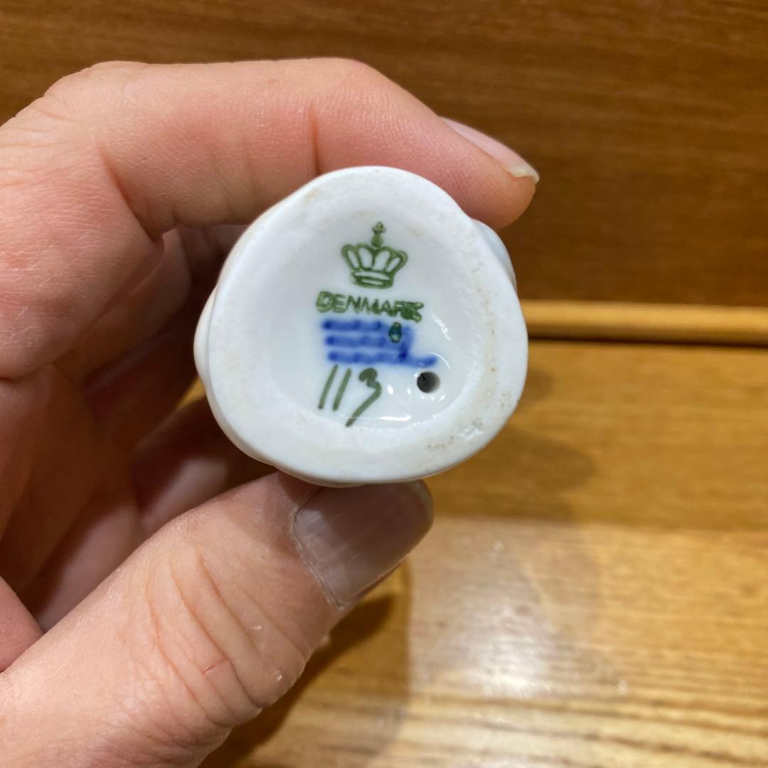 ★美品・幸運のホクロ★ ロイヤルコペンハーゲン置物　フィギュリン　フクロウ