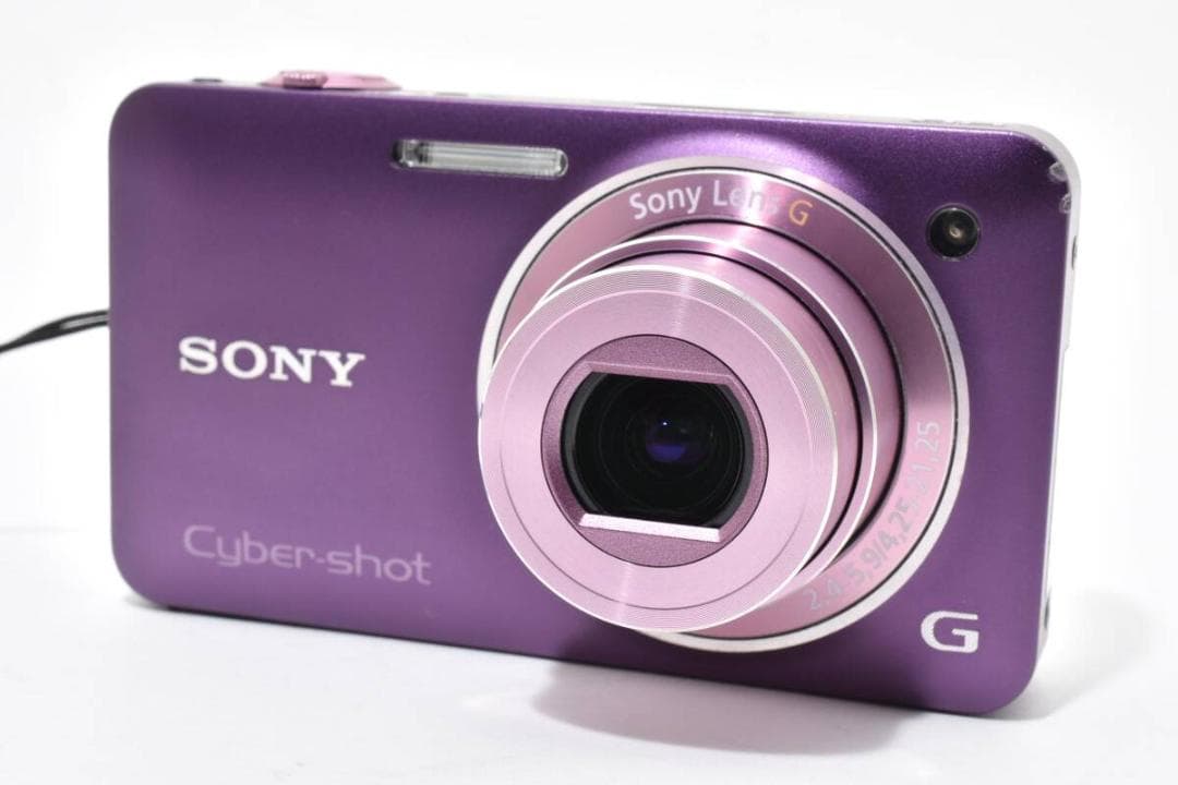 美品 ソニー SONY Cyber-shot DSC-WX5 パープル A309