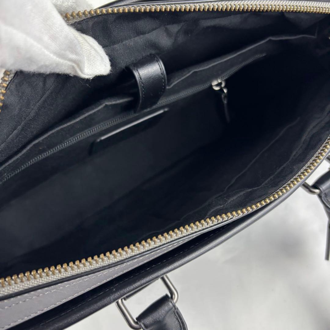 ✨極美品✨ COACH 2way ビジネスバッグ F35430 グレー/ブラック