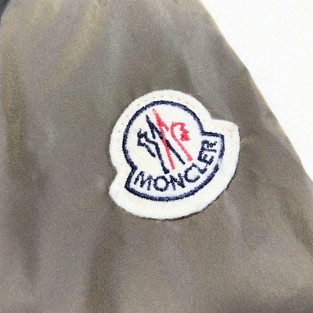 モンクレール 現行軽量 リバーシブル ナイロン フィッシュテール モッズコート