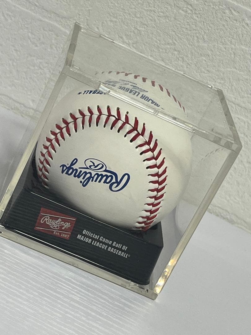 【未使用】ドジャース 公式ボール 記念グッズ