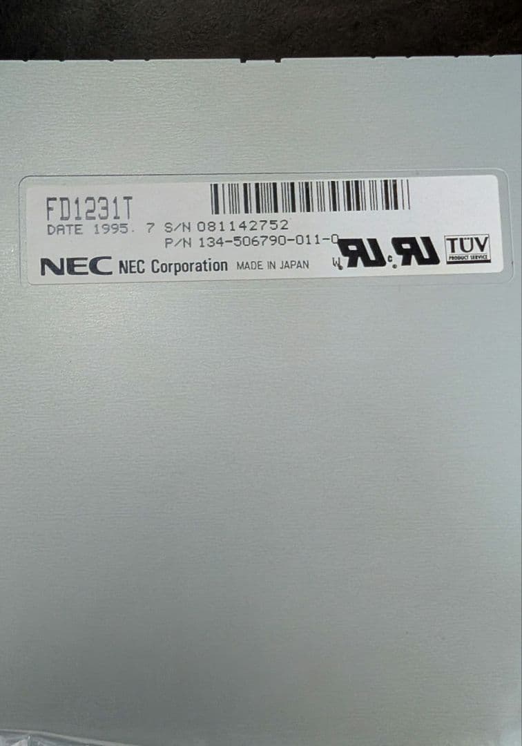 PC-9821用増設用フロッピーディスクドライブ